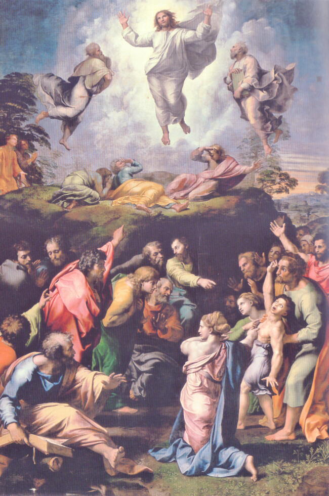 キリストの変容 ラファエロ 西洋絵画美術館